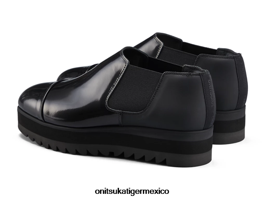 Onitsuka Tiger zapatos 4P8D6N563 negro mujer bota lateral gore lo