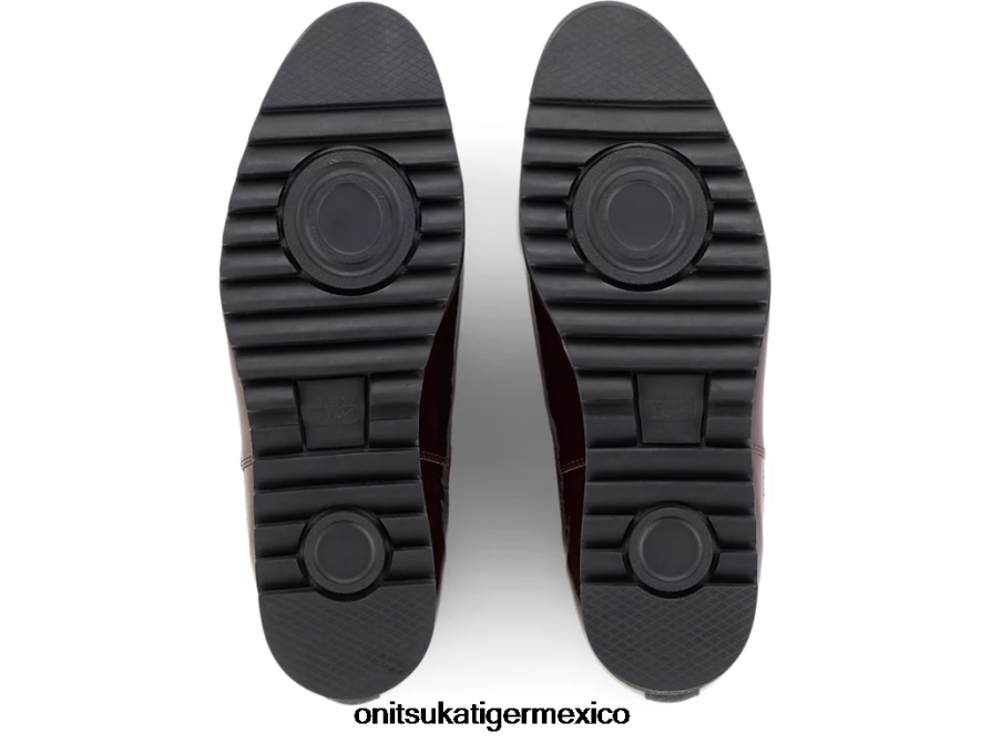 Onitsuka Tiger zapatos 4P8D6N564 borgoña mujer bota lateral gore lo