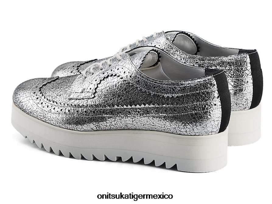 Onitsuka Tiger zapatos 4P8D6N566 plata mujer acento irlandés