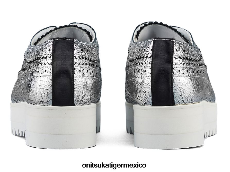 Onitsuka Tiger zapatos 4P8D6N566 plata mujer acento irlandés