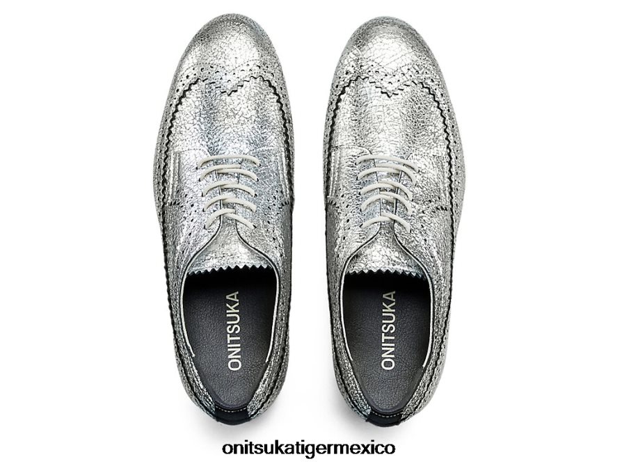 Onitsuka Tiger zapatos 4P8D6N566 plata mujer acento irlandés