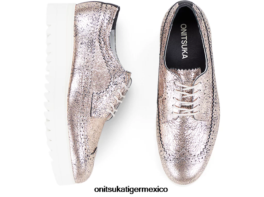 Onitsuka Tiger zapatos 4P8D6N569 oro rosa mujer acento irlandés