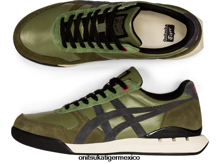 Onitsuka Tiger zapatos 4P8D6N57 verde muérdago/gris grafito unisexo último 81 ex