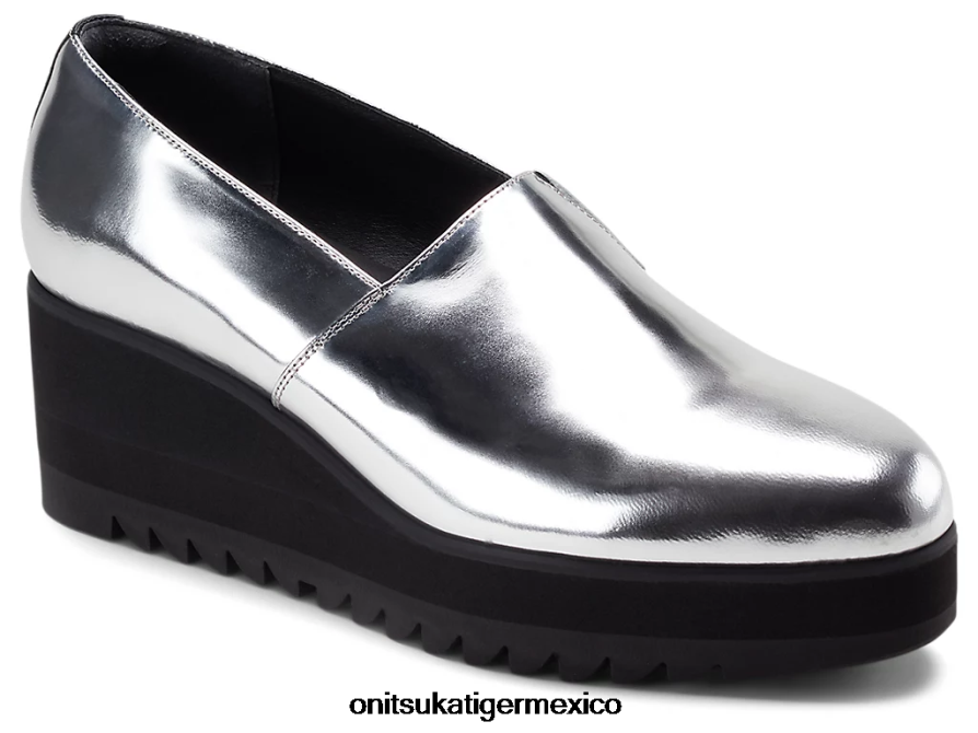 Onitsuka Tiger zapatos 4P8D6N571 plata mujer porciones