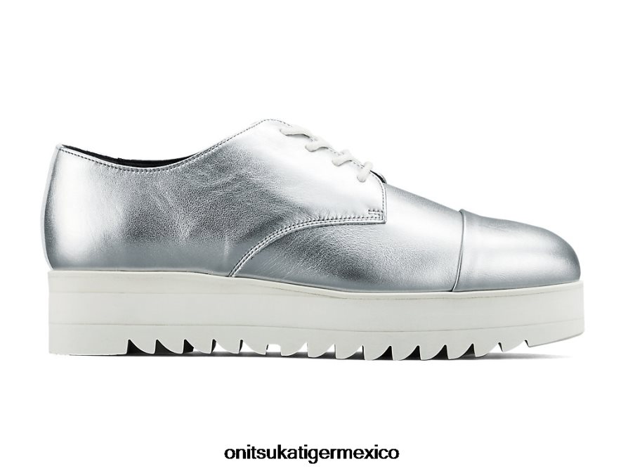 Onitsuka Tiger zapatos 4P8D6N572 plata mujer derby