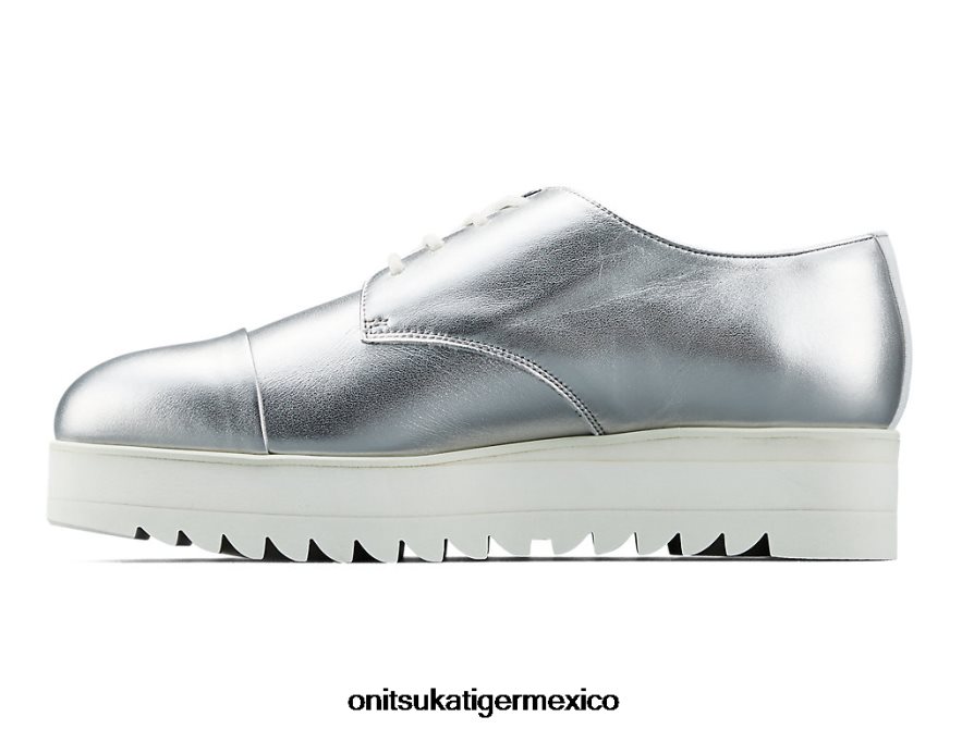Onitsuka Tiger zapatos 4P8D6N572 plata mujer derby