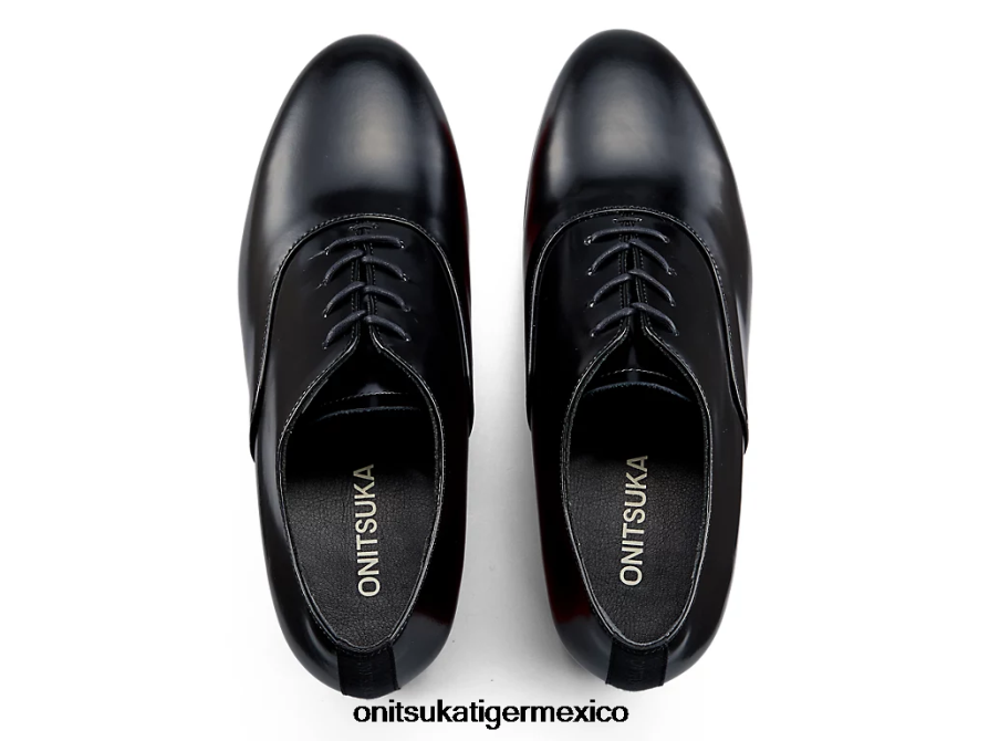 Onitsuka Tiger zapatos 4P8D6N576 negro/rojo clásico mujer cuña-o