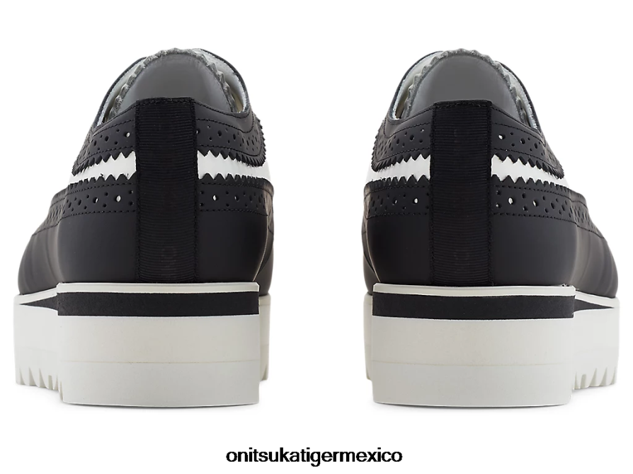 Onitsuka Tiger zapatos 4P8D6N577 blanco negro mujer acento irlandés