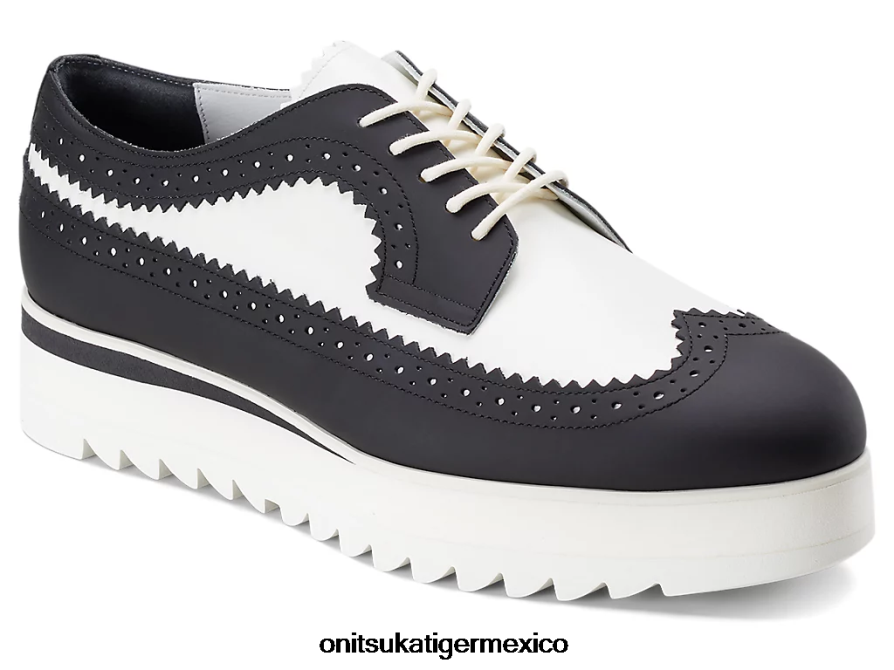 Onitsuka Tiger zapatos 4P8D6N577 blanco negro mujer acento irlandés