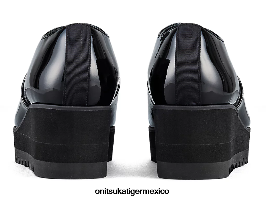 Onitsuka Tiger zapatos 4P8D6N579 negro mujer cuña-o