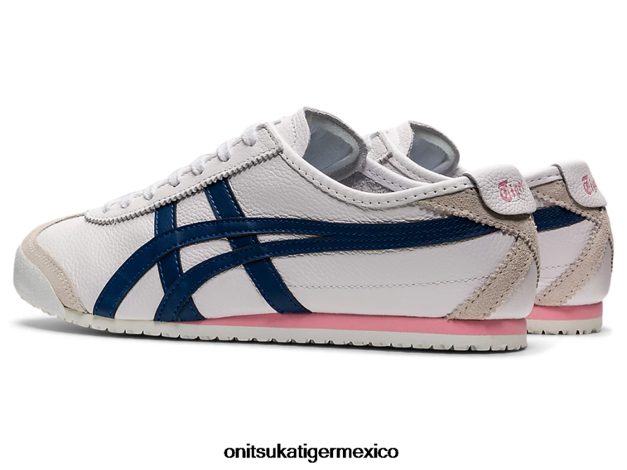Onitsuka Tiger zapatos 4P8D6N584 blanco/azul independencia mujer México 66