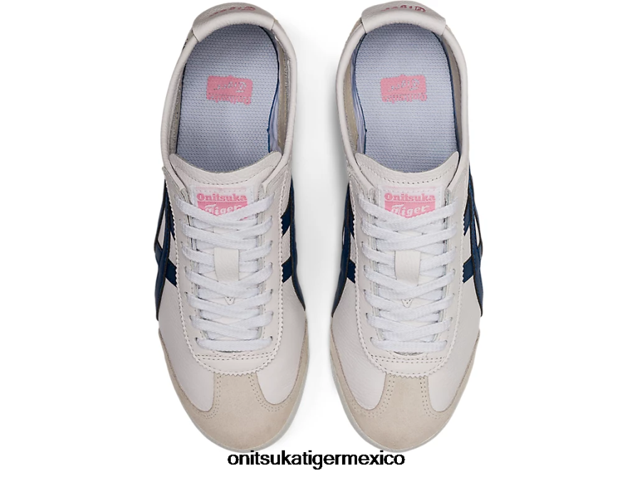 Onitsuka Tiger zapatos 4P8D6N584 blanco/azul independencia mujer México 66