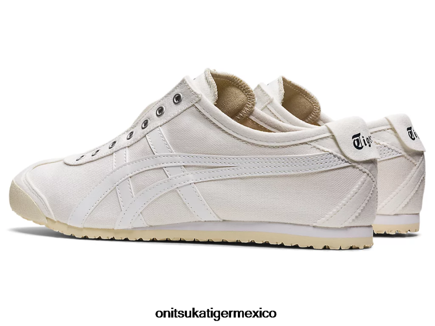 Onitsuka Tiger zapatos 4P8D6N6 blanco unisexo México 66 sin cordones