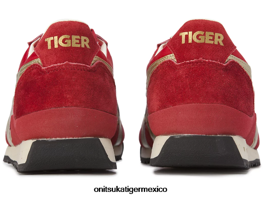 Onitsuka Tiger zapatos 4P8D6N60 rojo clásico/oro puro unisexo último 81 nm