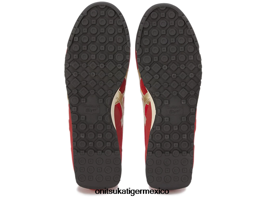 Onitsuka Tiger zapatos 4P8D6N60 rojo clásico/oro puro unisexo último 81 nm