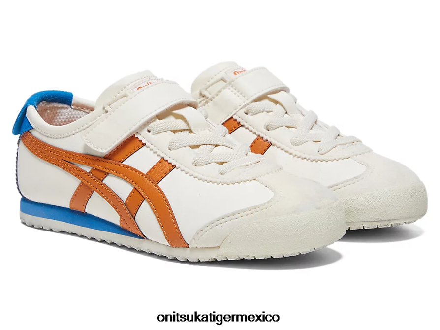 Onitsuka Tiger zapatos 4P8D6N618 crema/naranja óxido niños México 66