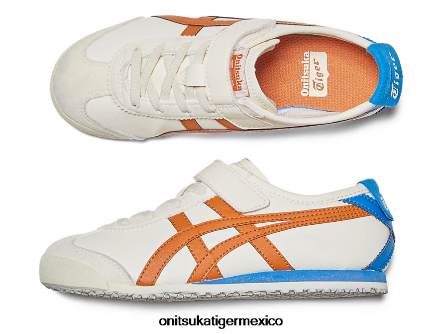 Onitsuka Tiger zapatos 4P8D6N618 crema/naranja óxido niños México 66