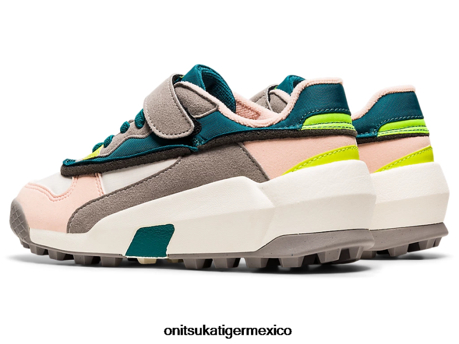 Onitsuka Tiger zapatos 4P8D6N619 pino aterciopelado/brisa niños corredor de mezcla