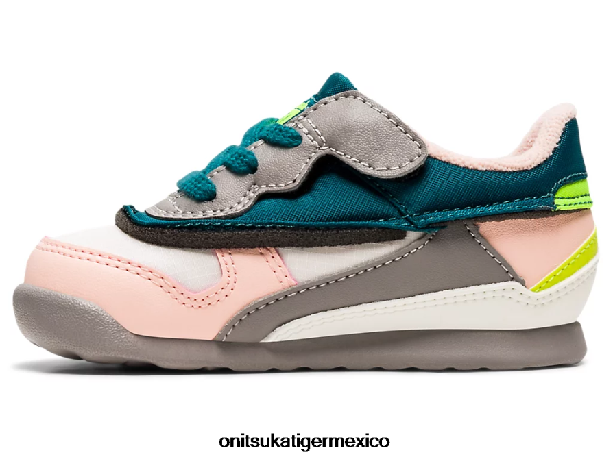 Onitsuka Tiger zapatos 4P8D6N620 pino aterciopelado/brisa niños corredor de mezcla