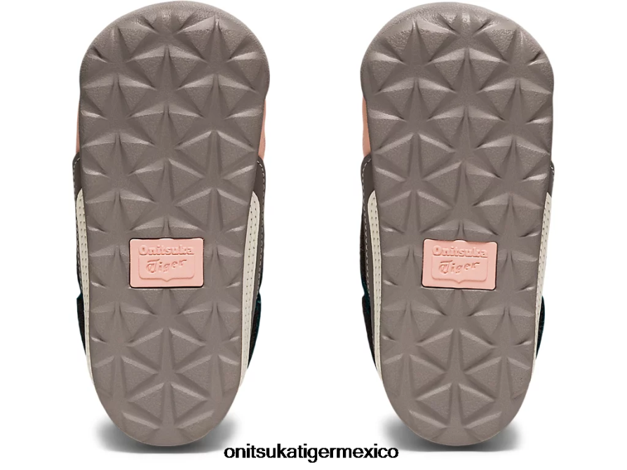 Onitsuka Tiger zapatos 4P8D6N620 pino aterciopelado/brisa niños corredor de mezcla