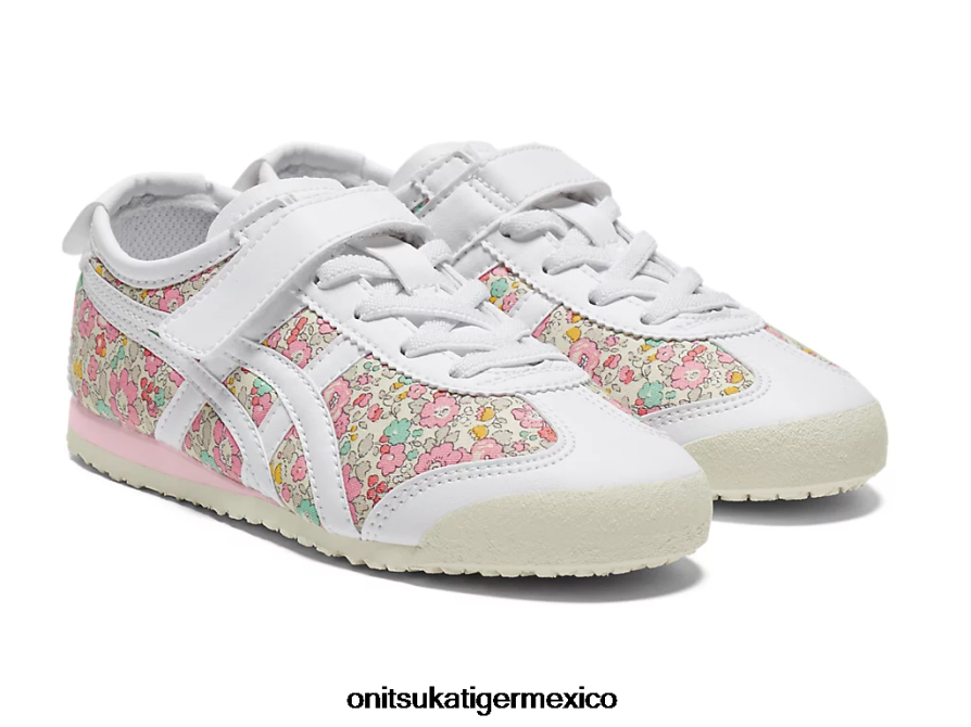 Onitsuka Tiger zapatos 4P8D6N621 blanco/algodón de azúcar niños México 66