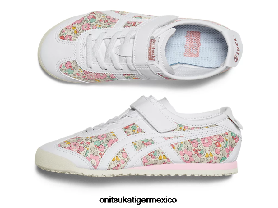 Onitsuka Tiger zapatos 4P8D6N621 blanco/algodón de azúcar niños México 66