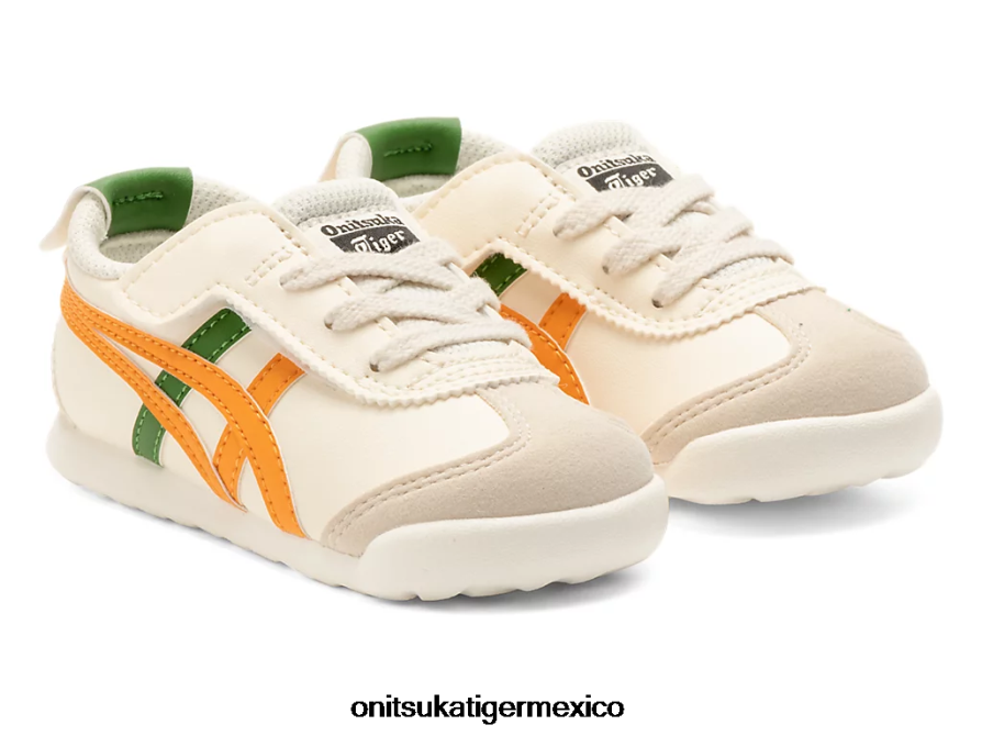 Onitsuka Tiger zapatos 4P8D6N623 crema/cítricos niños México 66