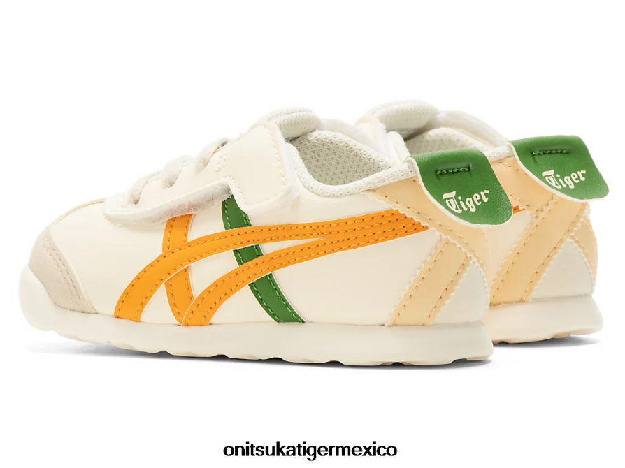Onitsuka Tiger zapatos 4P8D6N623 crema/cítricos niños México 66