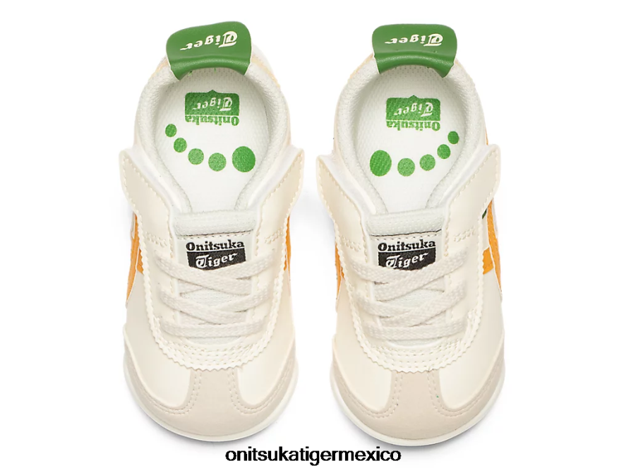 Onitsuka Tiger zapatos 4P8D6N623 crema/cítricos niños México 66