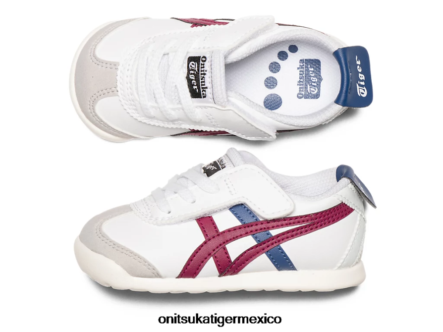 Onitsuka Tiger zapatos 4P8D6N624 bayas blancas/secas niños México 66