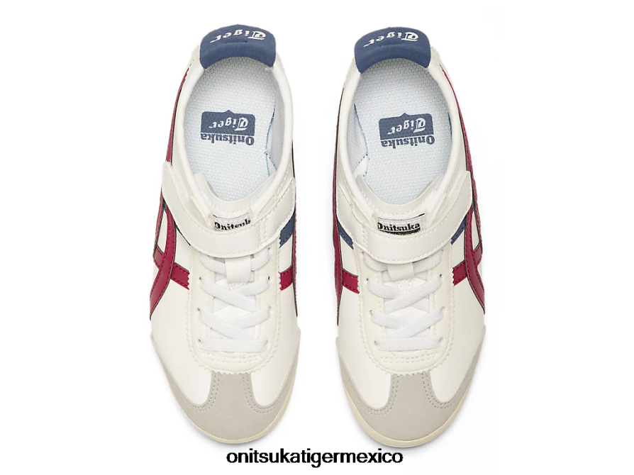 Onitsuka Tiger zapatos 4P8D6N625 bayas blancas/secas niños México 66