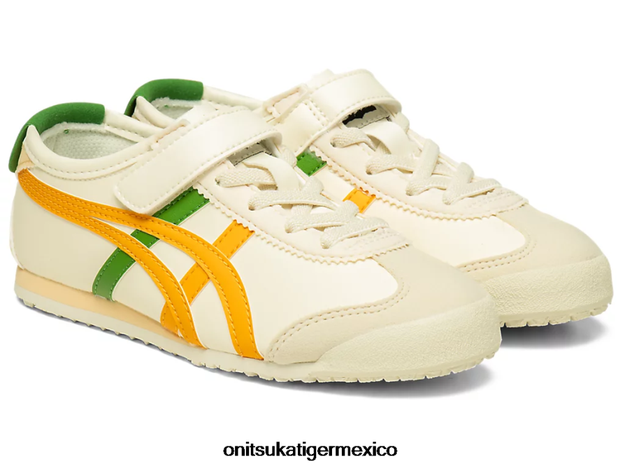 Onitsuka Tiger zapatos 4P8D6N626 crema/cítricos niños México 66