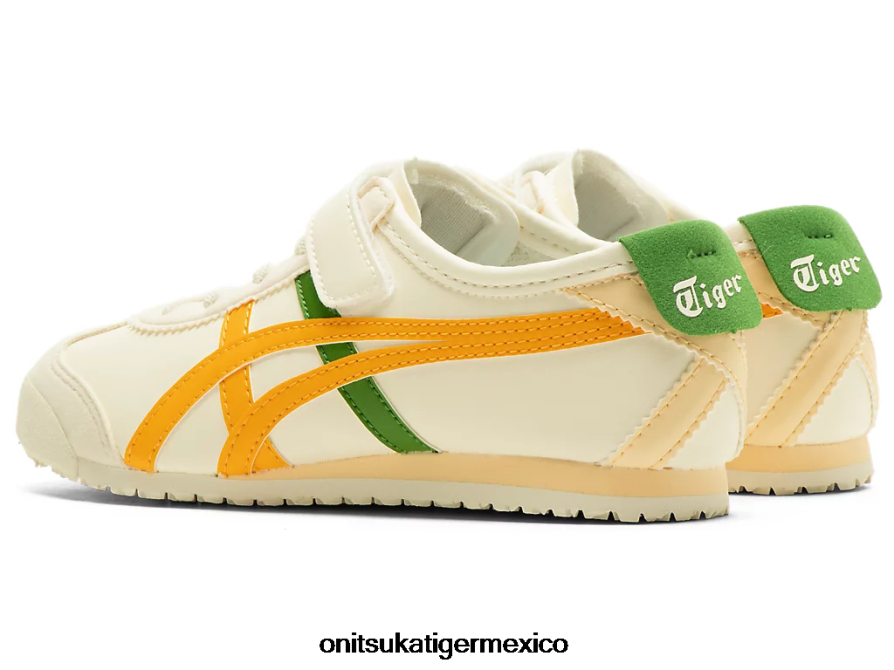 Onitsuka Tiger zapatos 4P8D6N626 crema/cítricos niños México 66