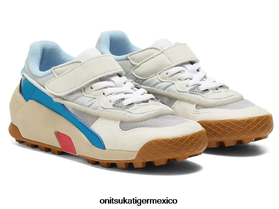 Onitsuka Tiger zapatos 4P8D6N627 blanco niños corredor de mezcla ps