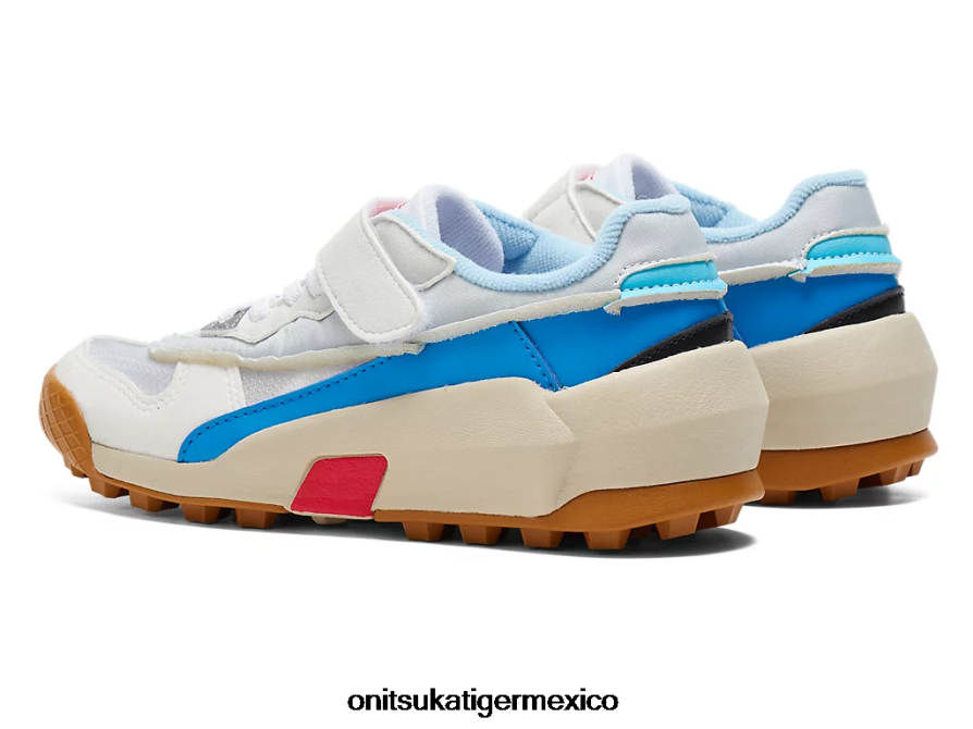 Onitsuka Tiger zapatos 4P8D6N627 blanco niños corredor de mezcla ps