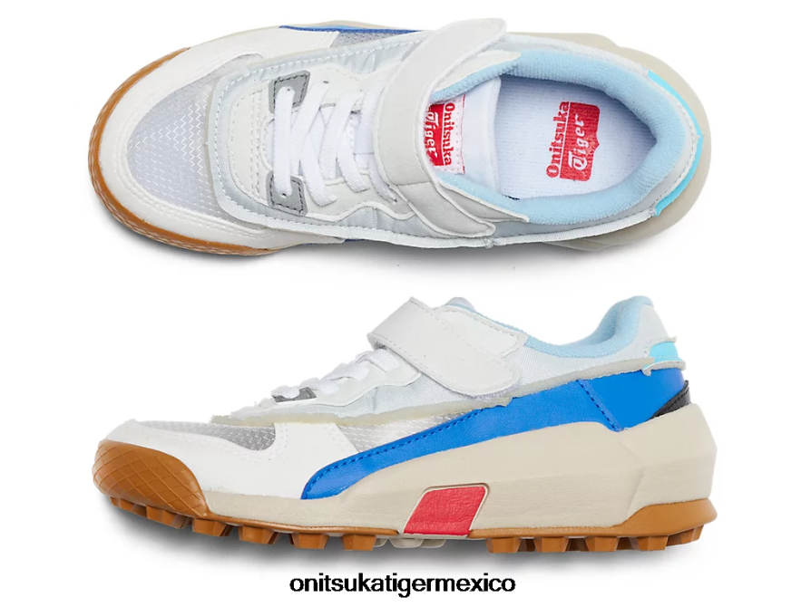 Onitsuka Tiger zapatos 4P8D6N627 blanco niños corredor de mezcla ps