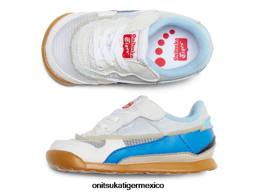 Onitsuka Tiger zapatos 4P8D6N628 blanco niños corredor de mezcla ts