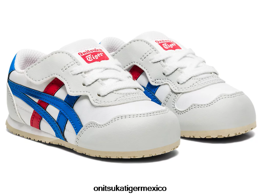 Onitsuka Tiger zapatos 4P8D6N629 blanco/azul directorio niños serrano