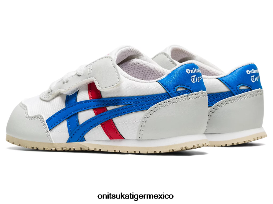 Onitsuka Tiger zapatos 4P8D6N629 blanco/azul directorio niños serrano