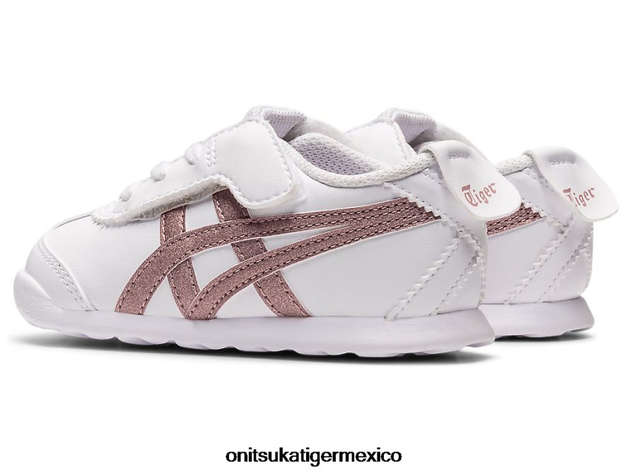 Onitsuka Tiger zapatos 4P8D6N631 blanco/oro rosa niños México 66