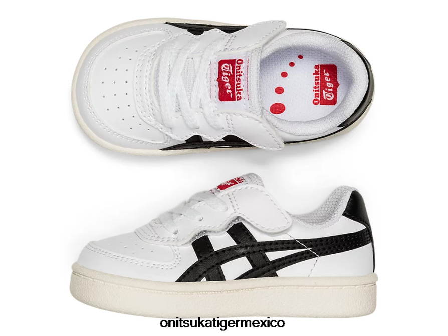 Onitsuka Tiger zapatos 4P8D6N633 blanco negro niños gsm