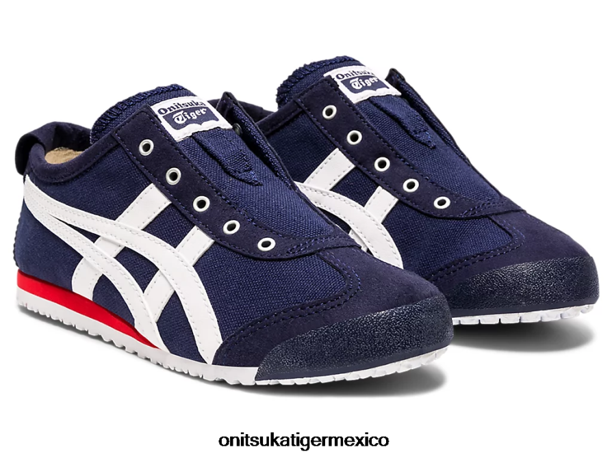 Onitsuka Tiger zapatos 4P8D6N635 chaquetón/blanco niños México 66 sin cordones