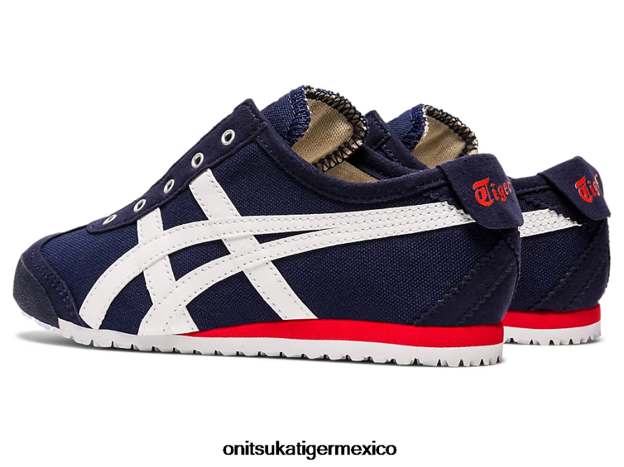 Onitsuka Tiger zapatos 4P8D6N635 chaquetón/blanco niños México 66 sin cordones