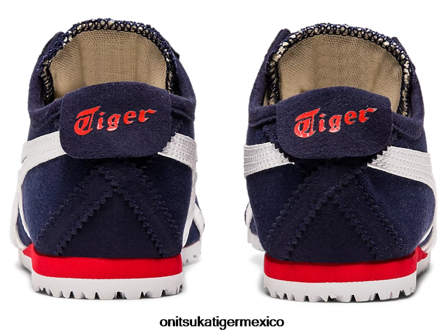 Onitsuka Tiger zapatos 4P8D6N635 chaquetón/blanco niños México 66 sin cordones