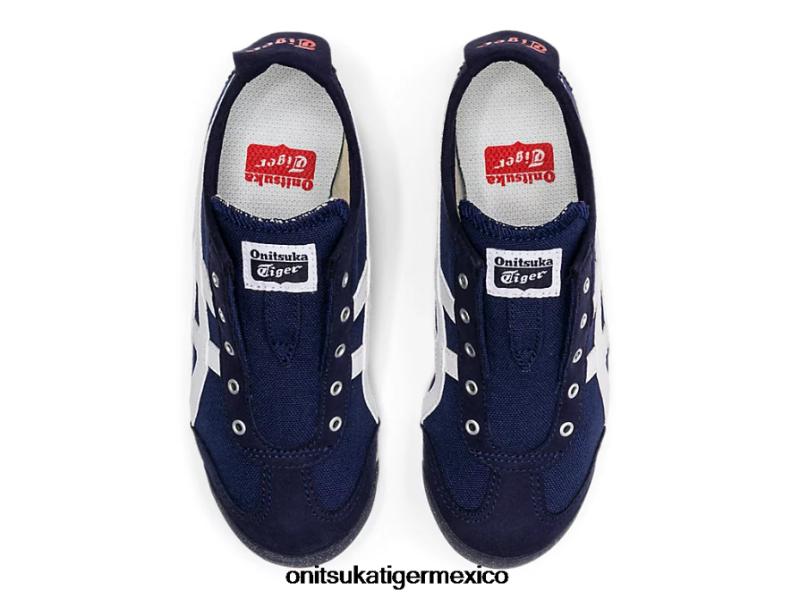 Onitsuka Tiger zapatos 4P8D6N635 chaquetón/blanco niños México 66 sin cordones