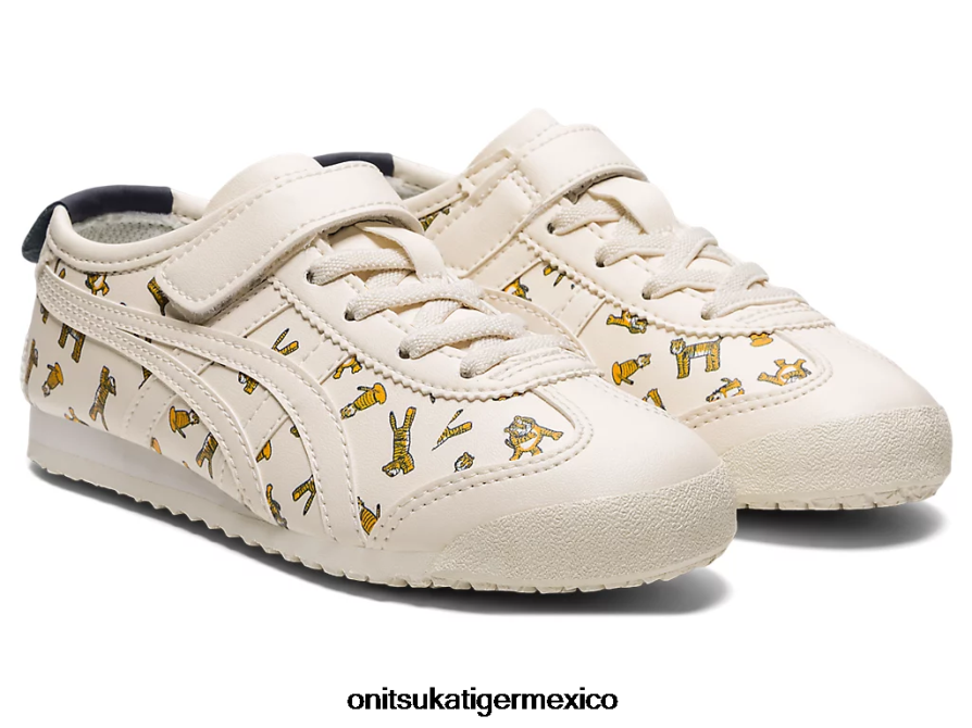 Onitsuka Tiger zapatos 4P8D6N640 crema niños México 66