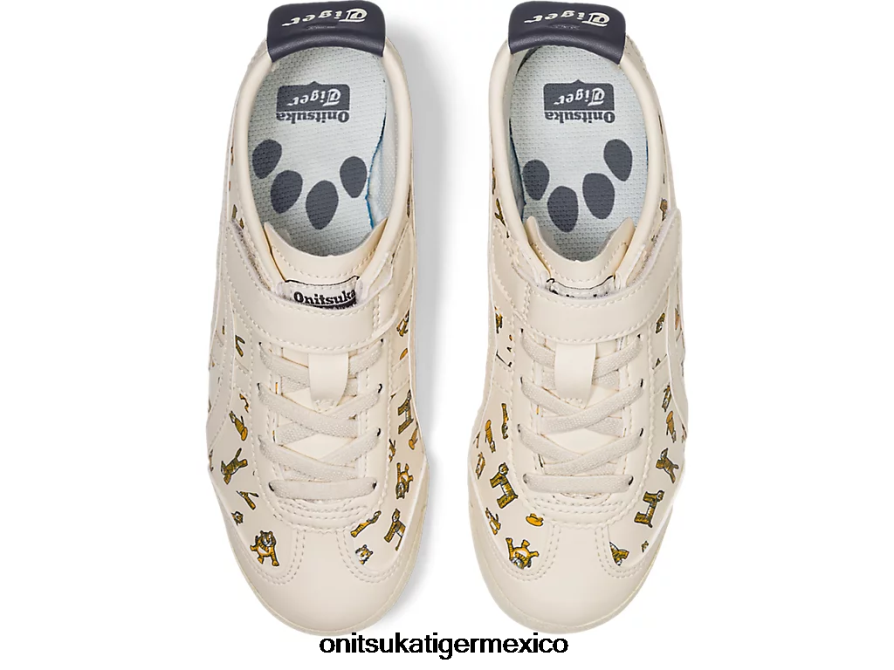 Onitsuka Tiger zapatos 4P8D6N640 crema niños México 66