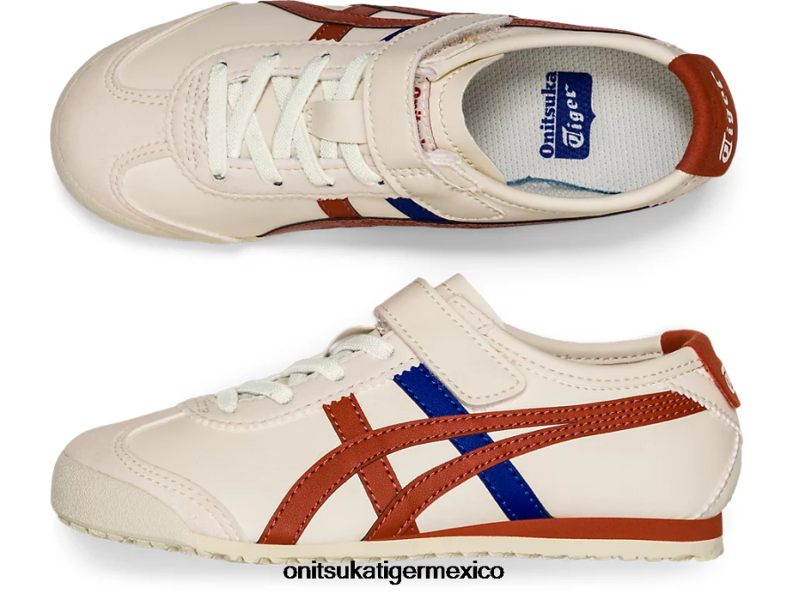 Onitsuka Tiger zapatos 4P8D6N641 abedul/rojo óxido niños México 66