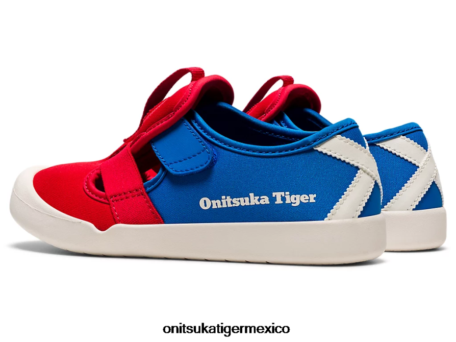 Onitsuka Tiger zapatos 4P8D6N642 rojo clásico/azul directorio niños sandalia méxico 66