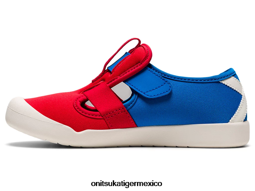 Onitsuka Tiger zapatos 4P8D6N642 rojo clásico/azul directorio niños sandalia méxico 66